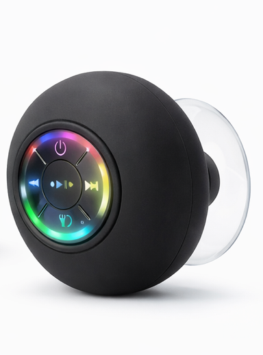 COMOÉST Waterproof Bluetooth Wireless Bathroom Speaker- black