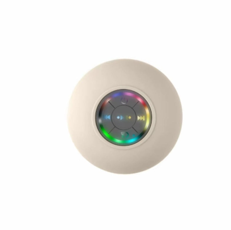 COMOÉST Waterproof Bluetooth Wireless Bathroom Speaker- white